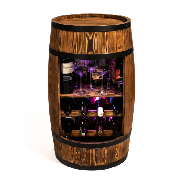 podświetlany bar na alkohol